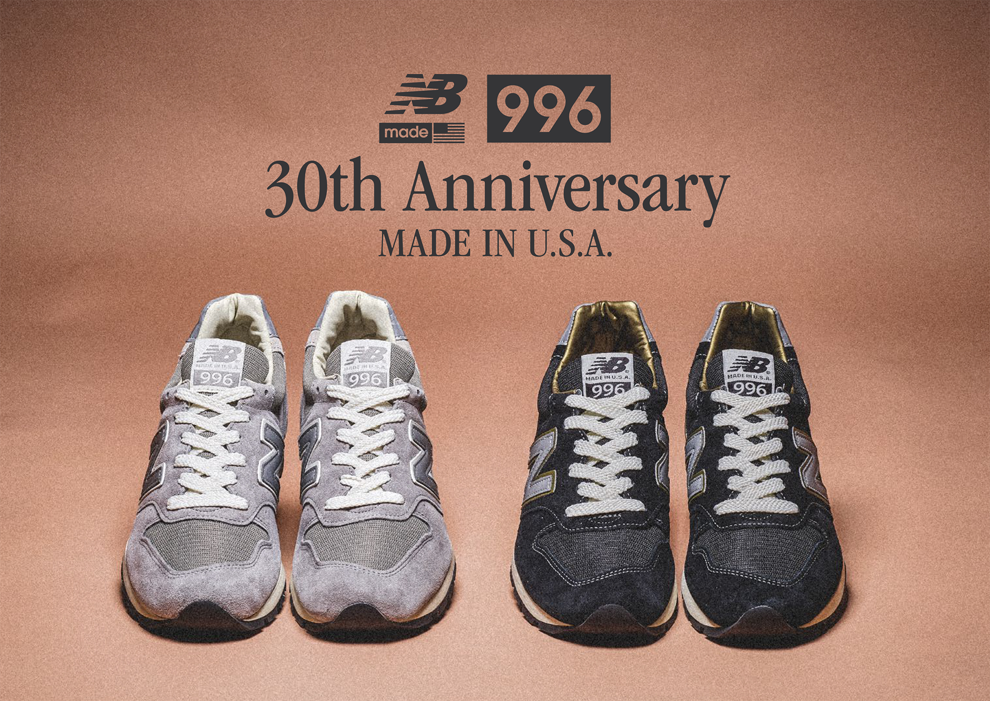 New Balance ML996DK グレー 24.5cm 30周年記念モデル