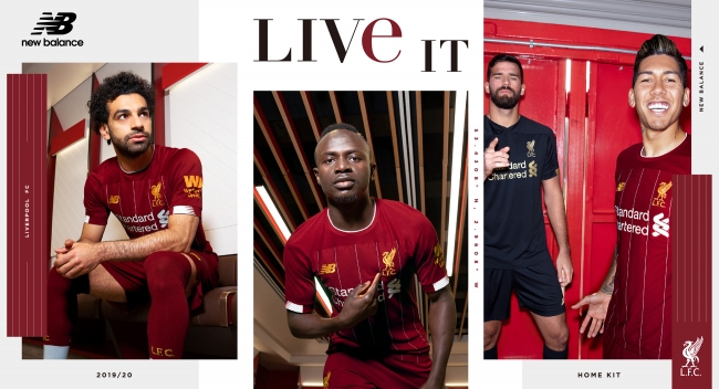 Liverpool Fc 19 シーズン Homeユニフォームを発表 株式会社ニューバランス ジャパンのプレスリリース
