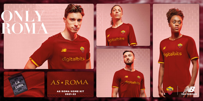 ASローマ 2021/22シーズン ホームユニフォームを発表 | 株式会社