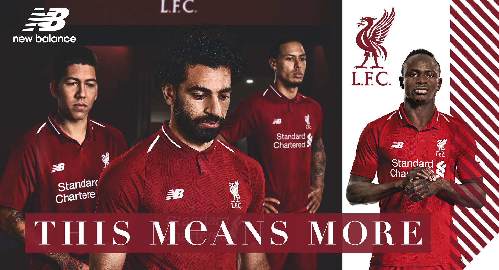 Liverpool Fc 18 19シーズン Homeユニフォームを発表 株式会社ニューバランス ジャパンのプレスリリース