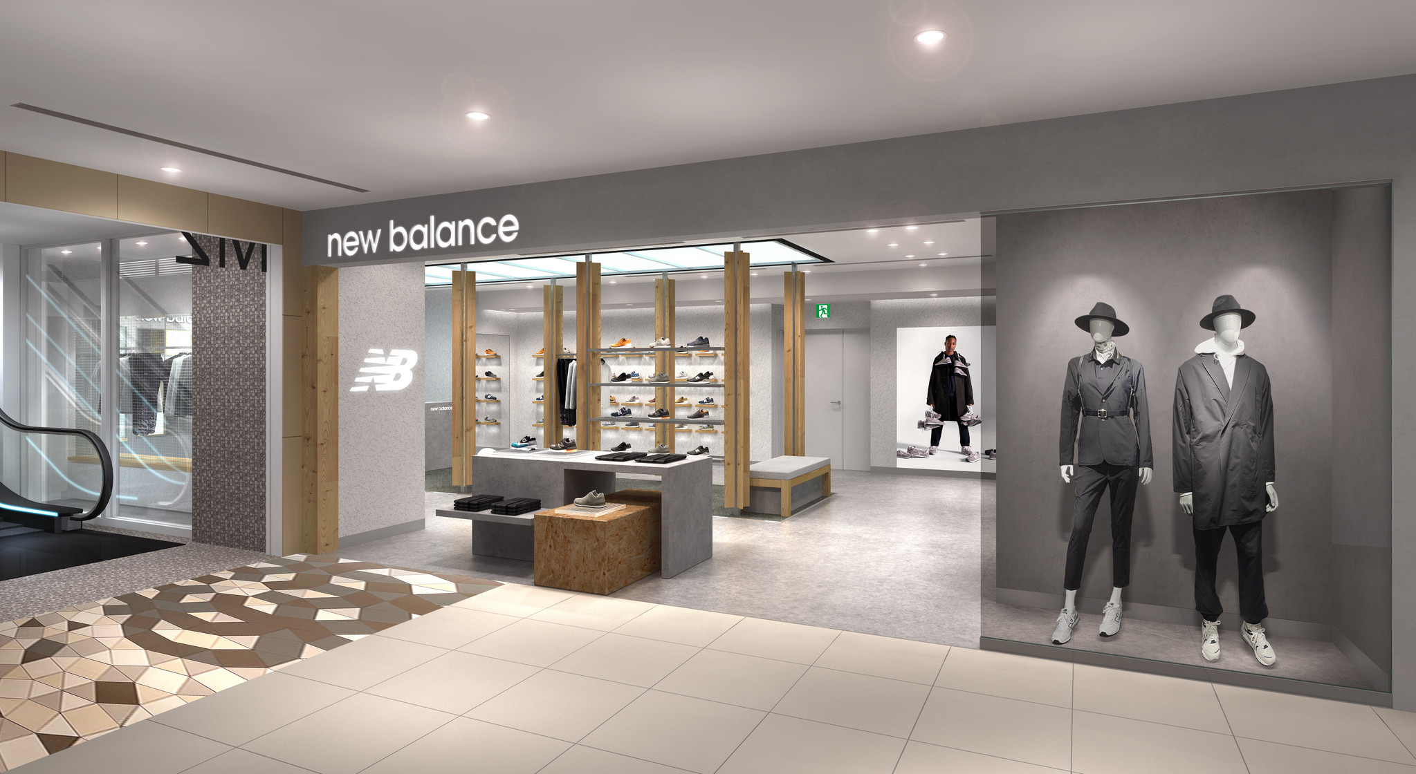 日本初出店となる「GREY」コンセプトのニューバランスストアが3月2日(水)NEWoMan新宿にオープン|株式会社ニューバランス ジャパンの ...