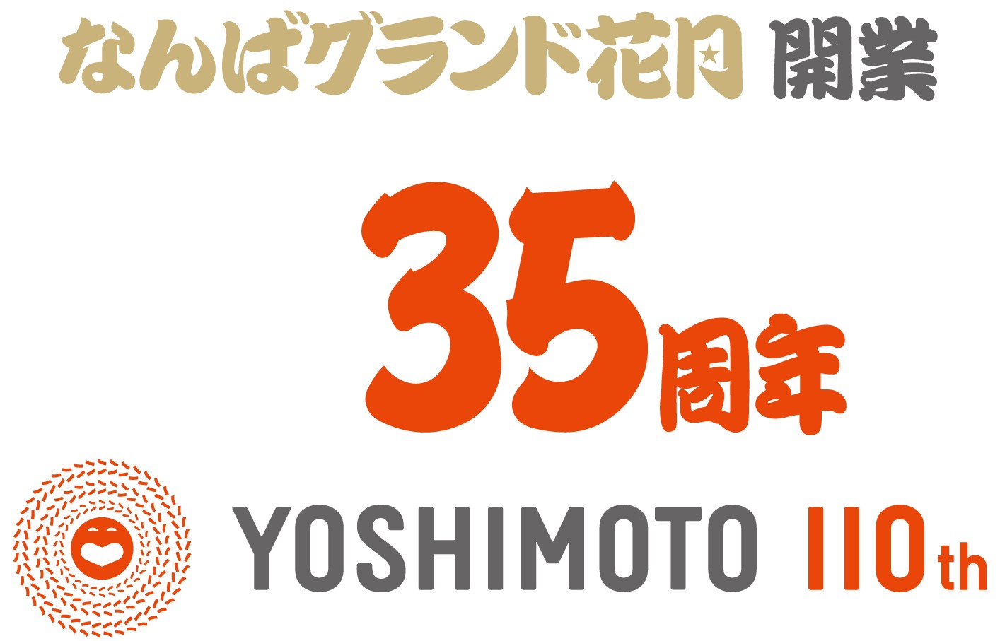 なんばグランド花月 おかげさまで35周年｜吉本興業株式会社のプレス