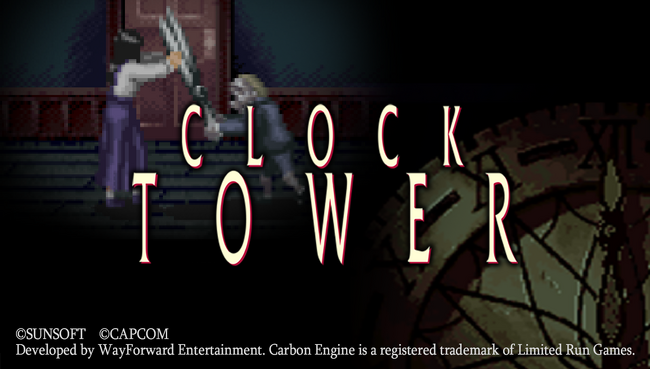 スーパーファミコン版「CLOCK TOWER」