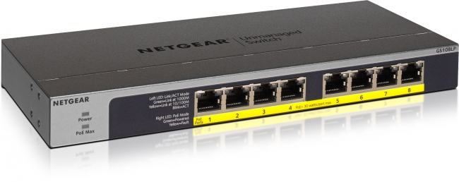 NETGEAR NETGEAR NETGEAR 8-Port Gigabit Ethernet Smart Managed Plus PoE  Network Switch, Hub, Internet Splitter (GS108PE) with x PoE 53W...  [並行輸入品]