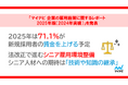 「マイナビ 企業の雇用施策に関するレポート2025年版(2024年実績)」を発表