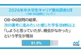 「マイナビ2026年卒 大学生キャリア意向調査5月<OB・OG訪問について>」を発表