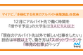 マイナビ「多様化する年末のアルバイト実態調査」を発表
