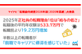 マイナビ、「転職動向調査2026年版（2025年実績）」を発表