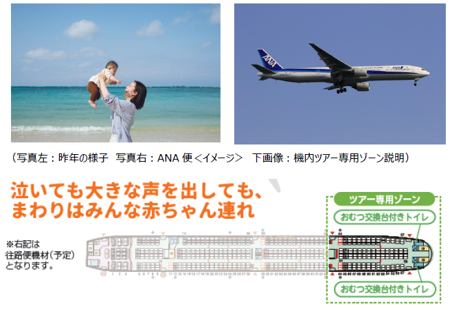 Anaトラベラーズ 赤ちゃん連れでも安心 赤ちゃんごきげん沖縄の旅3日間 発売開始 Ana X株式会社のプレスリリース