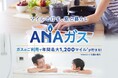 「ANAガス」のサービス開始