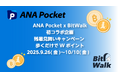 「ANA Pocket」と「BitWalk」初のコラボ企画 「残暑見舞いキャンペーン」開催のお知らせ