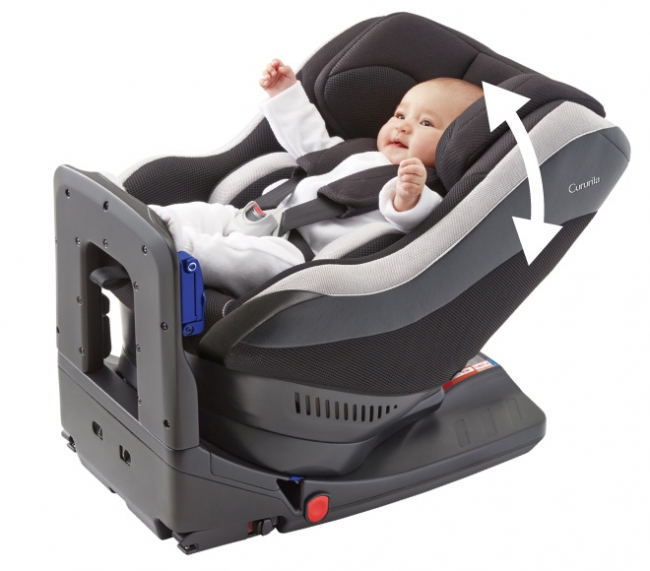 限られた車内スペースでも赤ちゃんが自然な姿勢で乗れる、新しい「イス型」。回転式ISOFIXチャイルドシート『クルリラ』が新発売！｜アップリカ ・チルドレンズプロダクツ合同会社のプレスリリース
