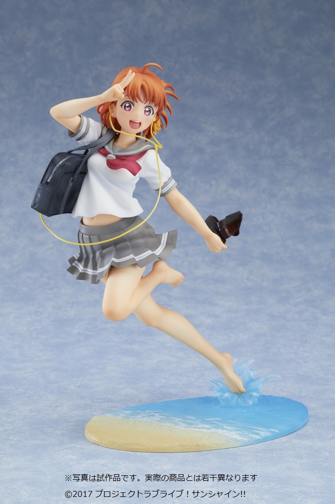 Blu Rayジャケットを再現した新フィギュアシリーズ第1弾 ラブライブ サンシャイン 高海千歌 Blu Rayジャケットver バンダイナムコフィルムワークスのプレスリリース