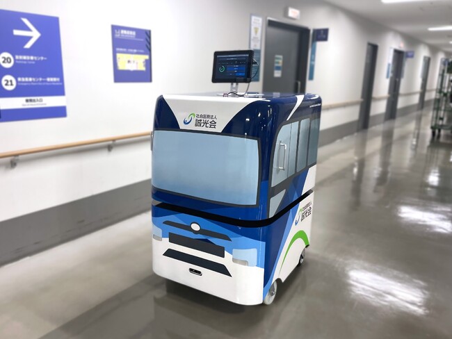 病院向け自動搬送ロボット
