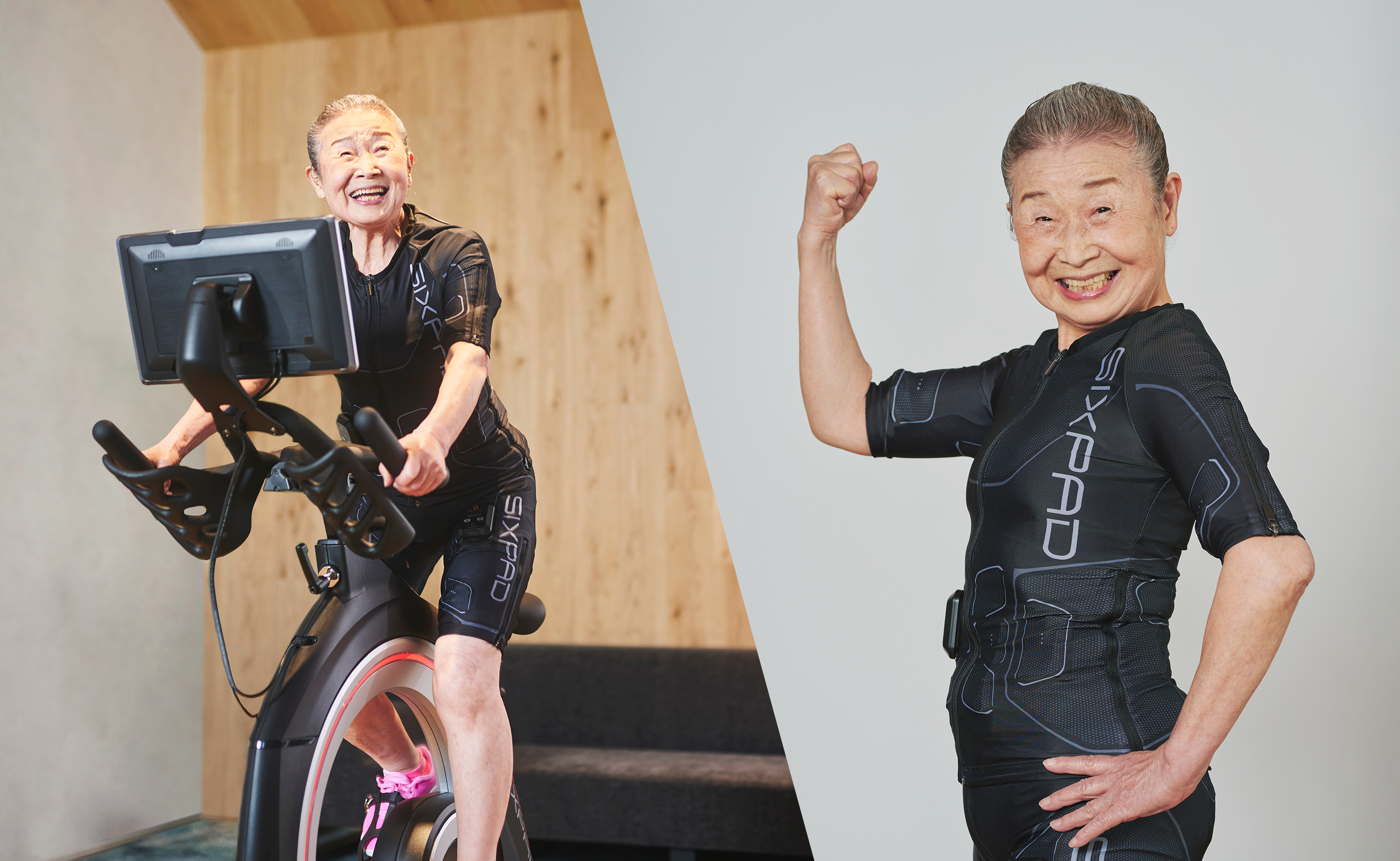 日本最高齢フィットネス インストラクター タキミカさん 90歳 が 6月18日 金 Sixpad Home Gymにてインストラクター デビュー 株式会社mtgのプレスリリース