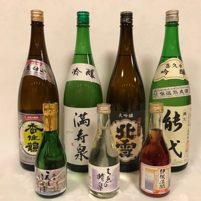 日本酒一例