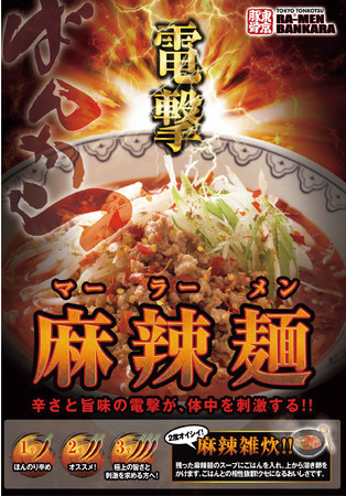 電撃麻辣麺 990円(税込) ~ 電撃麻辣麺 990円(税込) ~