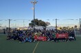第6回 本庄パパママキッズサッカー大会にてデフフットサル体験会を実施