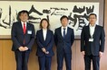 埼玉県所沢市 小野塚 勝俊市長を表敬訪問 女子デフフットサル代表選出を報告