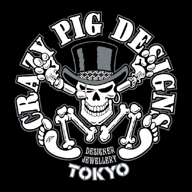 『CRAZY PIG DESIGNS TOKYO』ロゴ