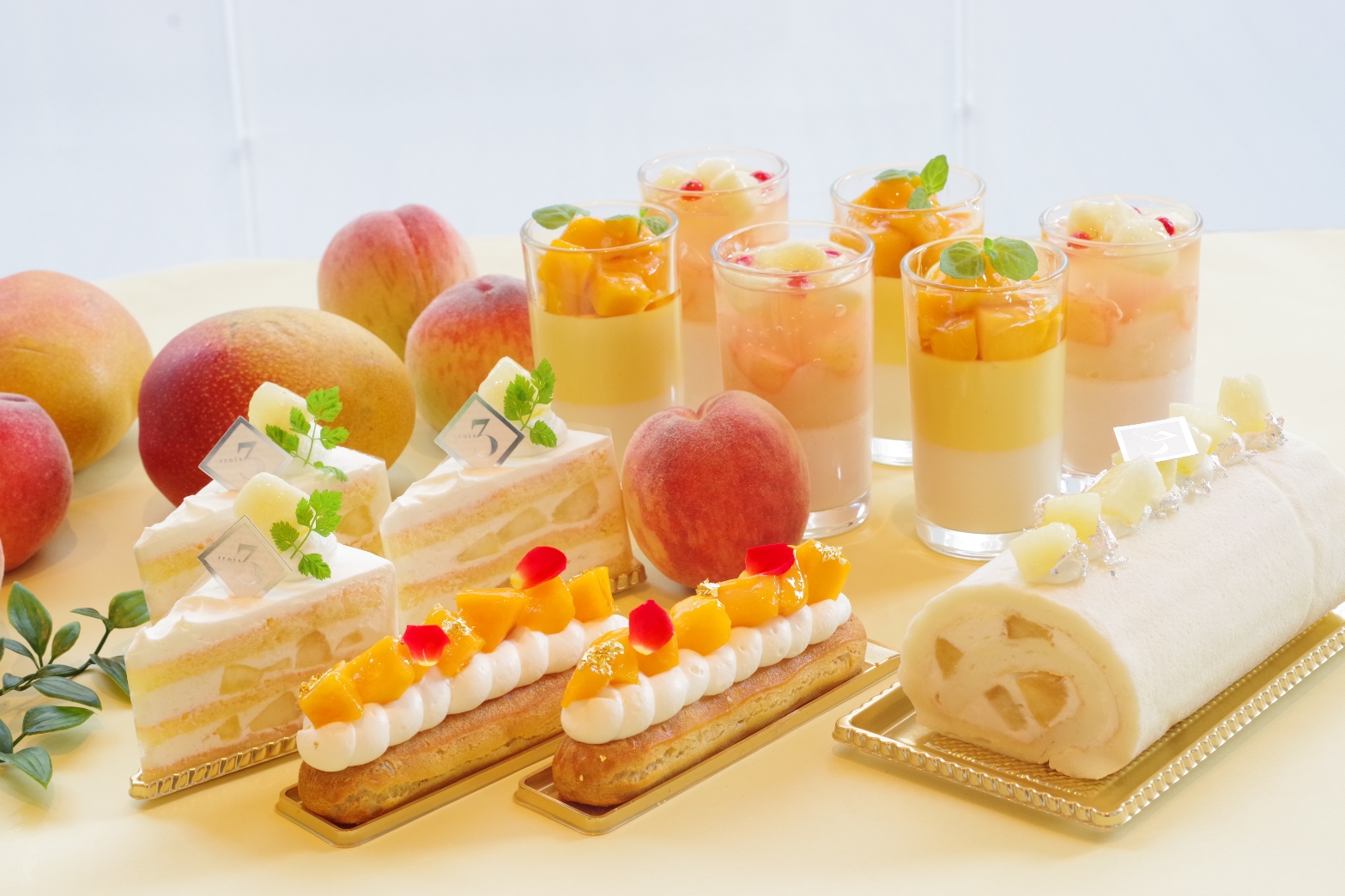 パティスリーブティック トロワ 桃とマンゴーフェア 開催 Anaクラウンプラザホテル福岡 Anaクラウンプラザホテル福岡のプレスリリース