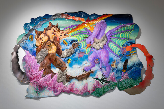 《Battle in the Vortex》 画像提供:アートフロントギャラリー 《Battle in the Vortex》 画像提供:アートフロントギャラリー