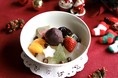 今年は和スイーツで”おうちクリスマス”を盛り上げよう！カラフルで見た目も可愛い「クリスマスフルーツあんみつ」を販売いたします。