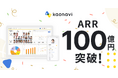 カオナビがARR100億円を突破
