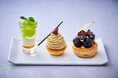 【ホテルメトロポリタン】メザニンラウンジ「すずかけ」　「Seasonal Dessert Set」と「Squash Fair」
