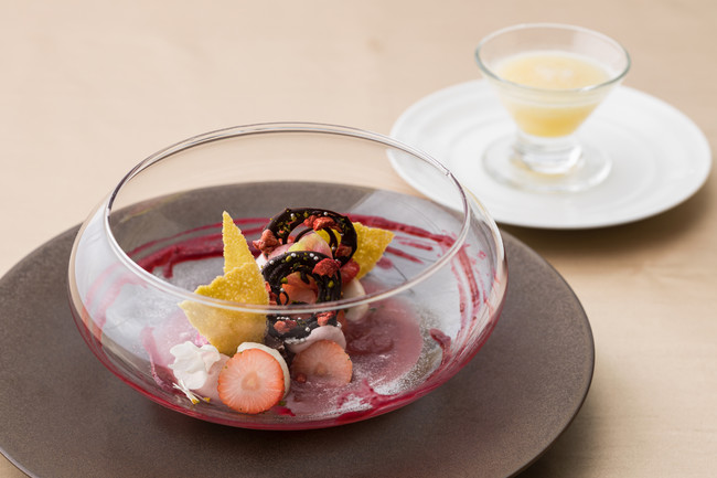 ル レクチエの冷たいスープパルフェ・ド・ノエル “ルージュ”イメージ