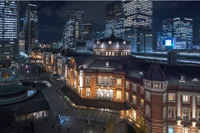 ホテルが位置する東京駅丸の内駅舎