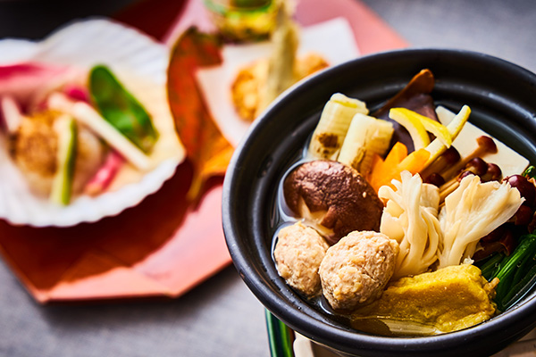 【七輪】岩手がものつみれ鍋