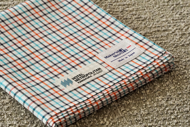 鎌倉シャツとホテルメトロポリタン 鎌倉のダブルネーム仕様