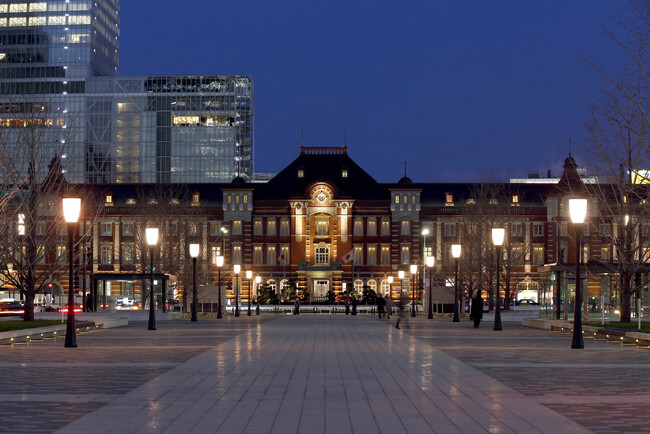 東京ステーションホテルが位置する東京駅丸の内駅舎 イメージ 東京ステーションホテルが位置する東京駅丸の内駅舎 イメージ