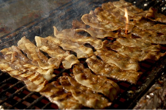 職人が１枚ずつお肉を焼き上げます
