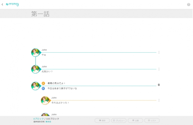 直観で使えるシンプルエディター