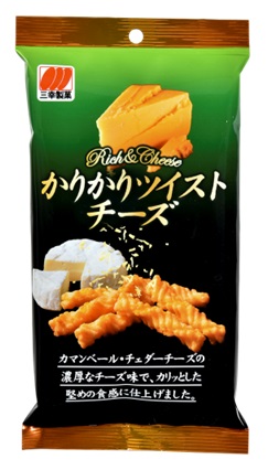 「かりかりツイスト チーズ味」（47g）