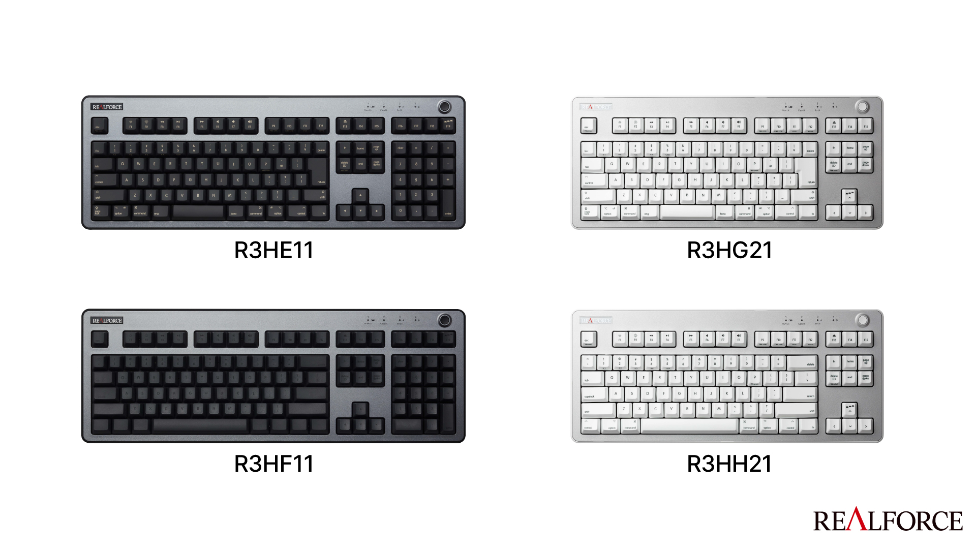 東プレ、「REALFORCE R3キーボード」Mac用配列8製品を発売｜東プレ株式