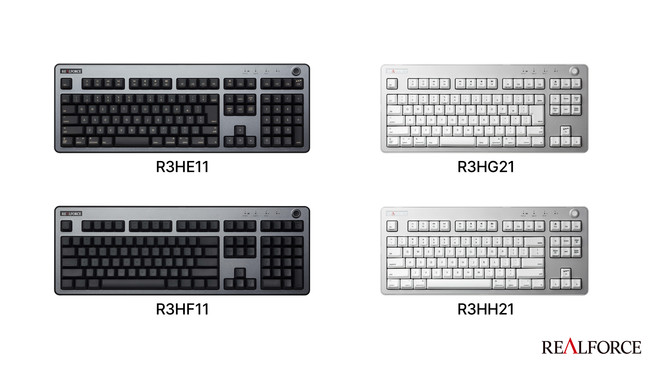 東プレ、「REALFORCE R3キーボード」Mac用配列8製品を発売｜東プレ株式