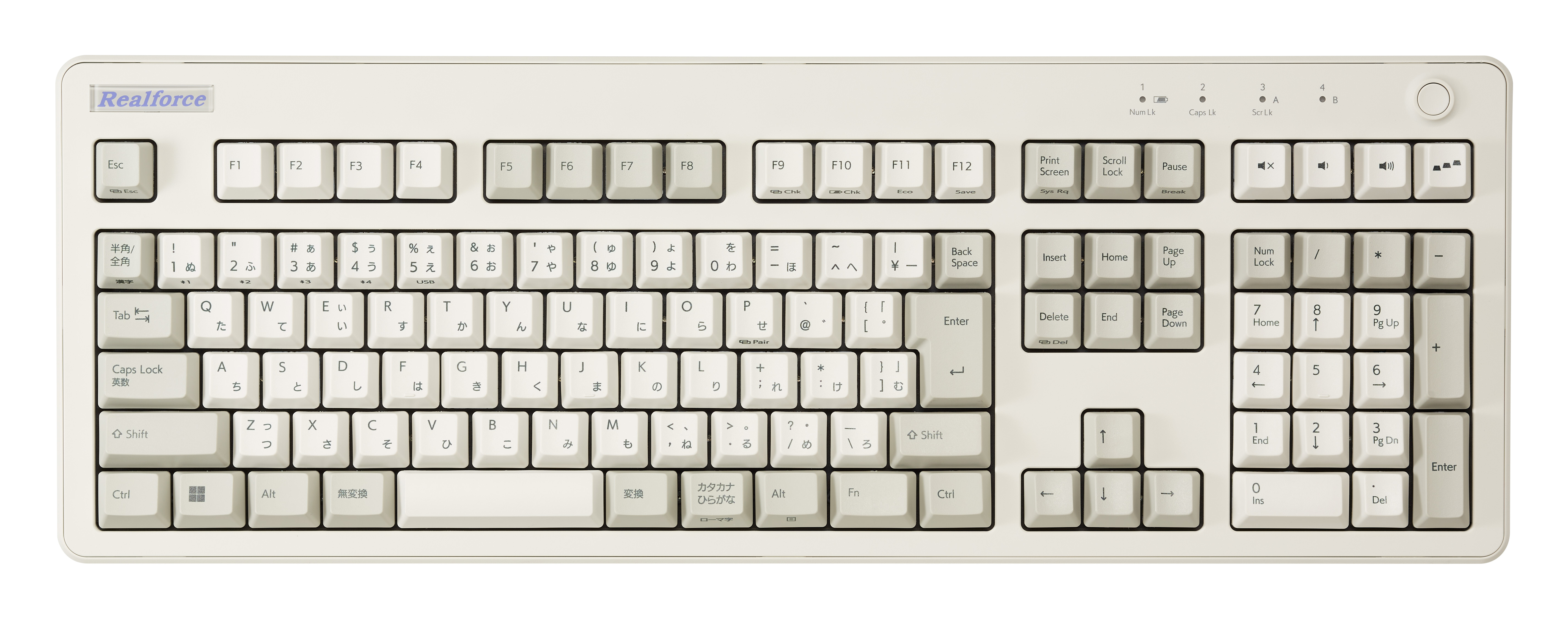 東プレ、REALFORCE R3キーボード アイボリーモデル300台限定で発売