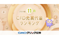 GMOクリック証券:2024年11月CFD売買代金ランキングを発表