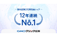 GMOクリック証券：国内店頭CFD取引高シェア12年連続No.1を達成