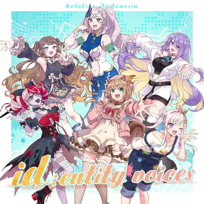 VTuberグループ「ホロライブインドネシア」、1周年記念の企画として6名で歌う初オリジナル楽曲『id:entity voices』を配信開始！：時事ドットコム