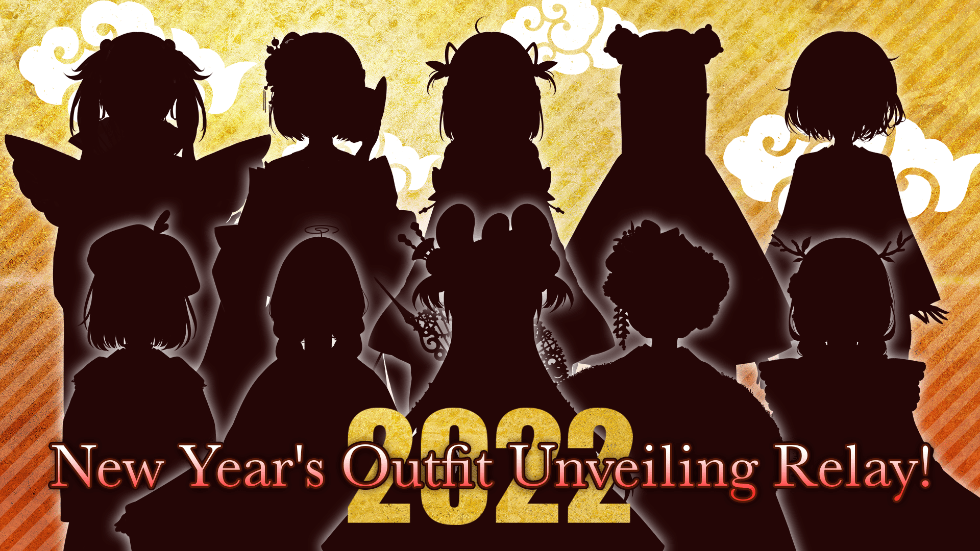 英語圏vtuberグループ ホロライブenglish のお正月衣装が発表 お披露目リレー配信が22年1月9日 日 6時より配信決定 カバー株式会社のプレスリリース