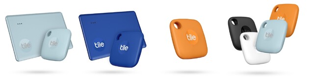 Tile Mate（2022）、Tile Slim（2022） クラウドナイン・Tile Mate（2022）、Tile Slim（2022） ネプチューン・Tile Mate（2022） クール クレメンタイン・Tile Mate（2022）4色セット