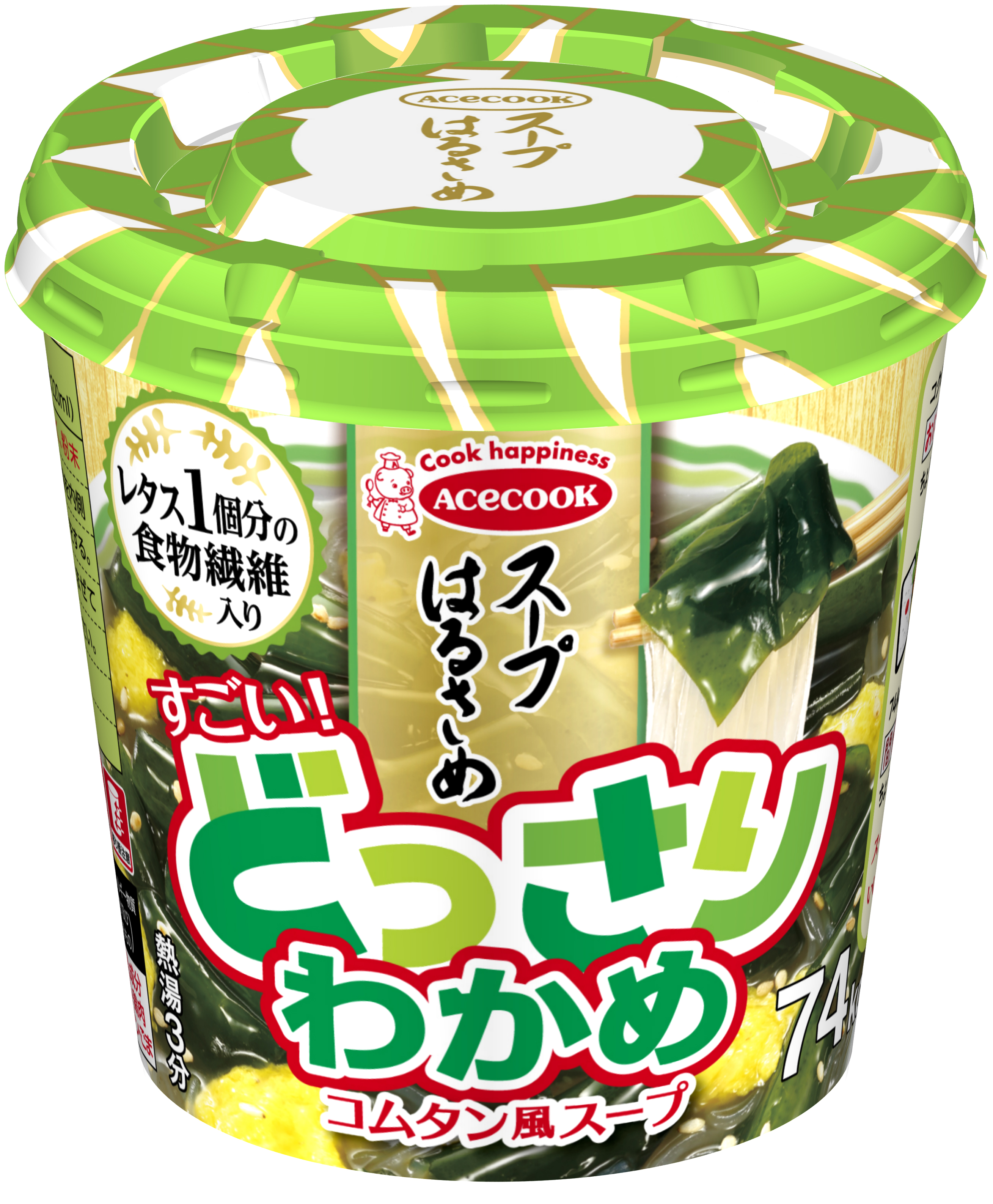 スープはるさめ すごい どっさりわかめ リニューアル エースコック株式会社のプレスリリース