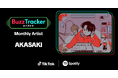 TikTokとSpotifyが共同でアーティストを応援するプログラム「Buzz Tracker」、Monthly Artist 第31弾にAKASAKIが決定