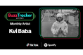 TikTokとSpotifyが共同でアーティストを応援するプログラム「Buzz Tracker」、2025年1月度(第34弾)のMonthly ArtistにKvi Babaが決定!