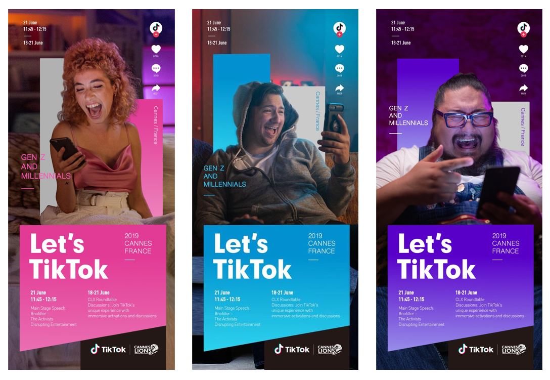 世界最大級の広告・クリエイティブの祭典「カンヌライオンズ2019」　メインステージで TikTok が世界に向けてプレゼンテーション