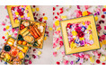 蓋をあけると満開の“食べられる花”。昨年好評だった「春迎えの花おせち」が今年も予約開始